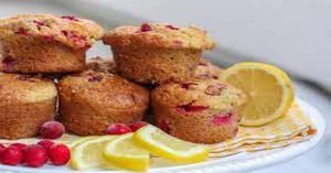Lemon Cranberry Muffins Recipe 5 Lemon Cranberry Muffins