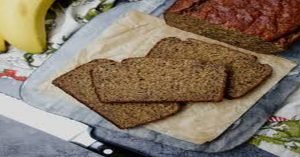 Omega-3 Loaded Gluten Free Banana Nut Bread with Coconut Flour